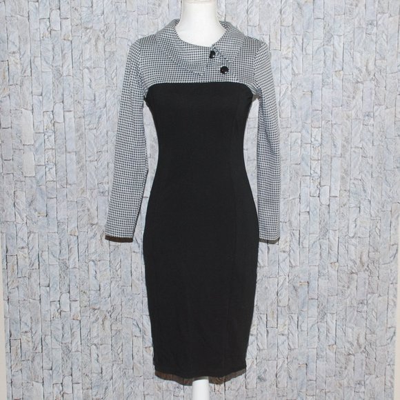 ladies black dresses size 16